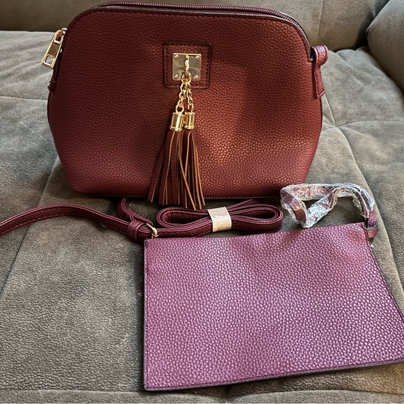 Deluxity Los Angeles tassel crossbody bag NWOT - Picture 5 of 5